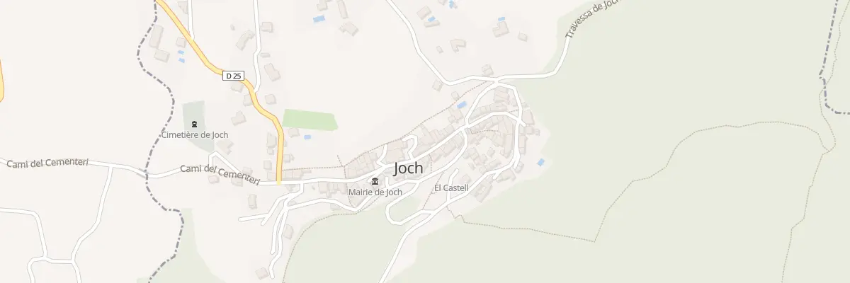 Plan du 37 Le Village à Joch
