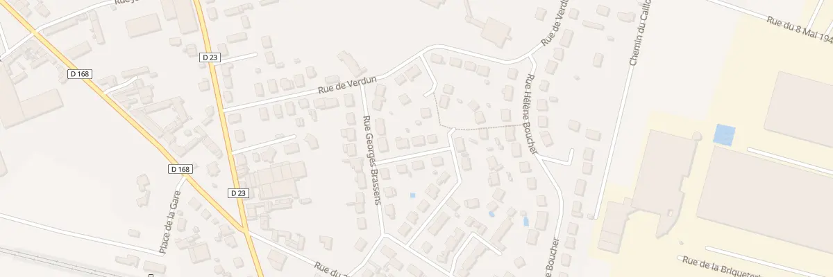 Plan du 3 Rue Henri Dunant à Villers-Bretonneux