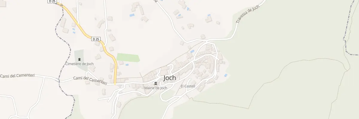 Plan du 40 Le Village à Joch