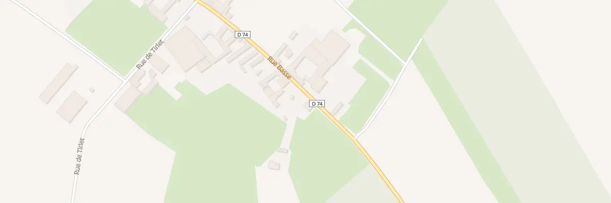 Plan du 1 Rue Basse à Frévillers