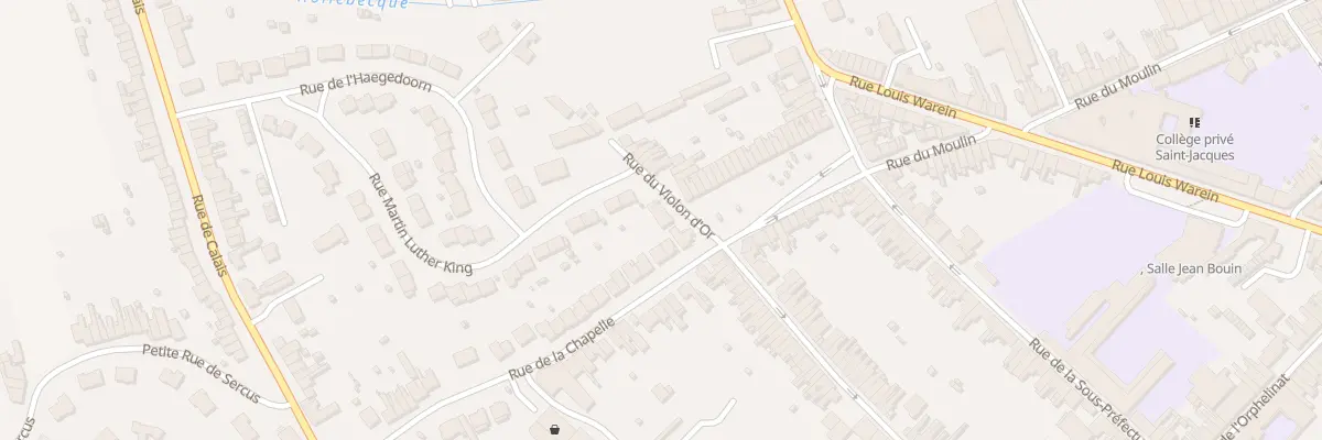 Plan du 173 Rue du Violon d’Or à Hazebrouck