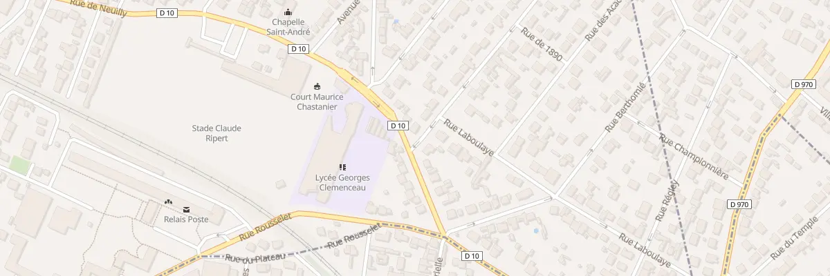 Plan du 42 Rue Caroline à Villemomble