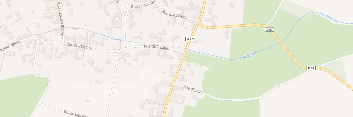 Plan du 2 Rue du Moulin à Warloy-Baillon