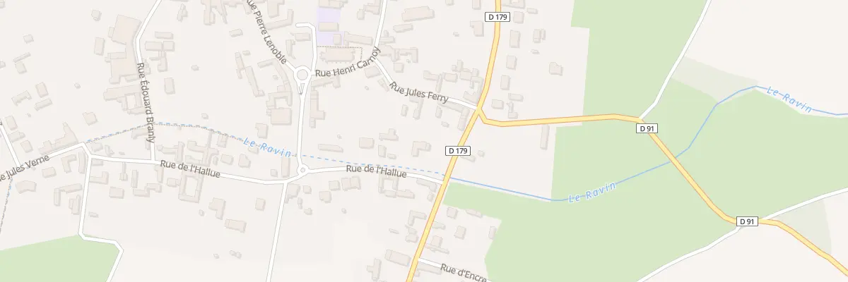 Plan du 2B Rue de l’Hallue à Warloy-Baillon