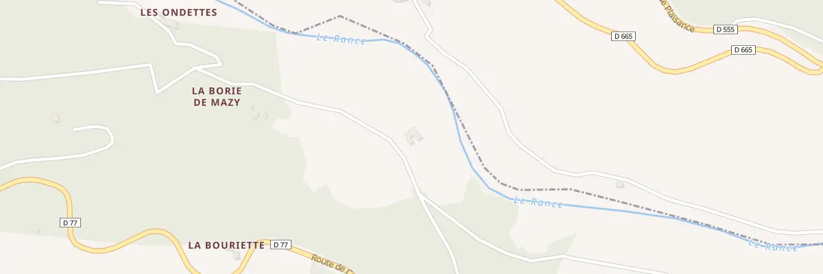 Plan du 5121 Le Metge à Curvalle