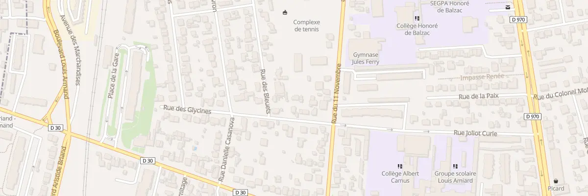 Plan du 15T Rue du Onze Novembre à Neuilly-sur-Marne