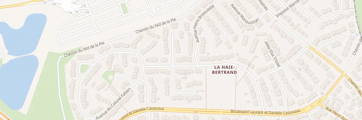 Plan du 11 Av du 8 Mai 1945 à Villepinte