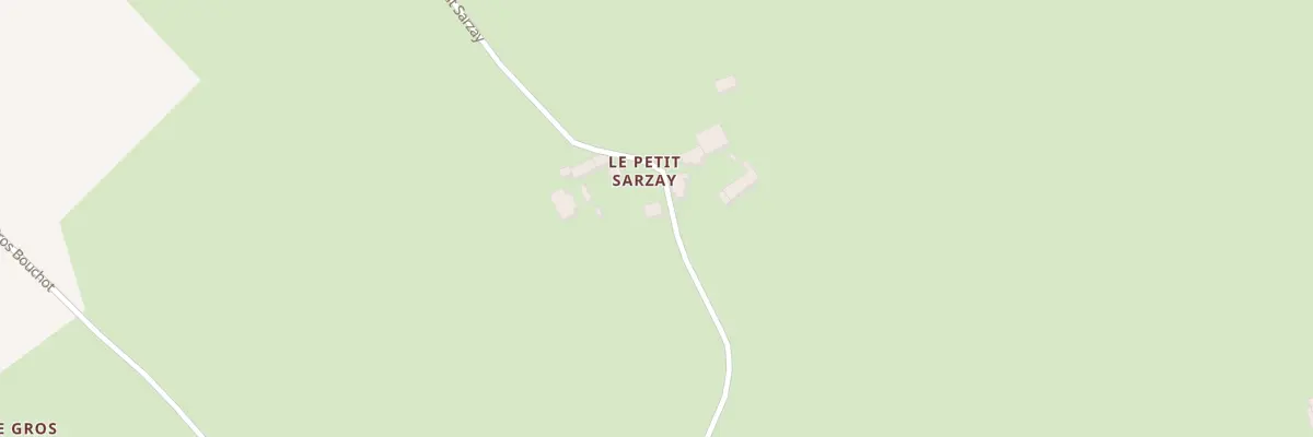 Plan du 323 Le Petit Sarzay à Meillant