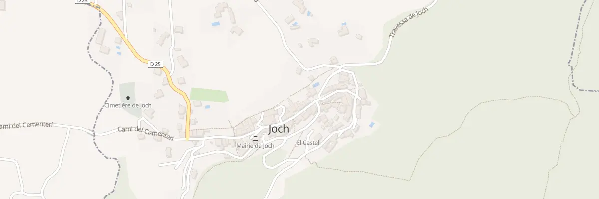 Plan du 41 Le Village à Joch