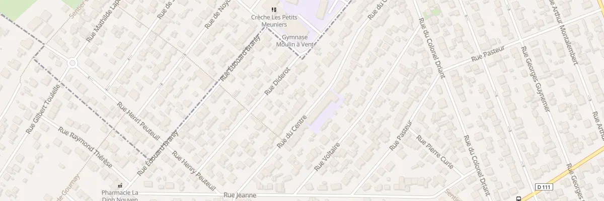 Plan du 19B Rue du Centre à Ormesson-sur-Marne