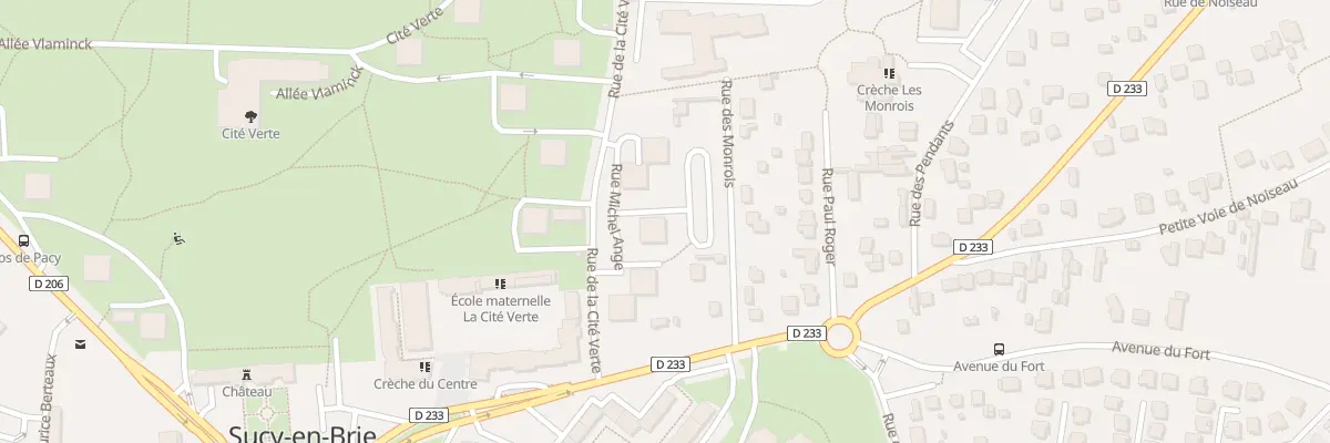Plan du 5 Rue Michel Ange à Sucy-en-Brie