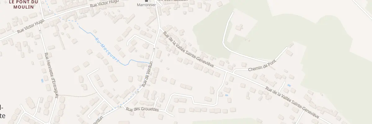 Plan du 14 Rue de la Vallee Ste Genevieve à Verneuil-en-Halatte