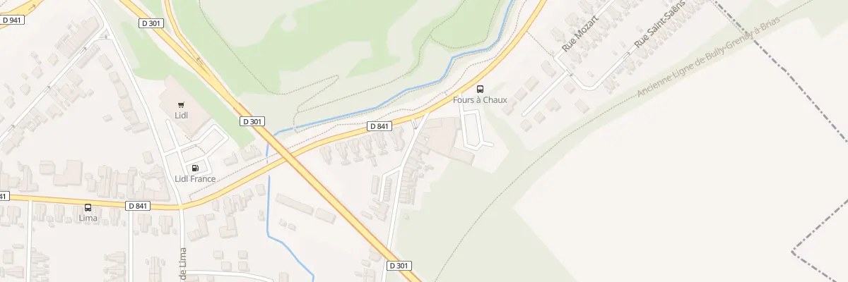 Plan du 1 Rue Marcel Seillier à Divion