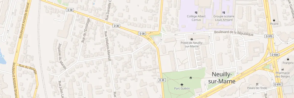 Plan du 56 Rue J Lamant et Fils à Neuilly-sur-Marne