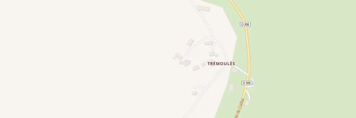Plan du 5217 Ham de Tremoules à Vézac