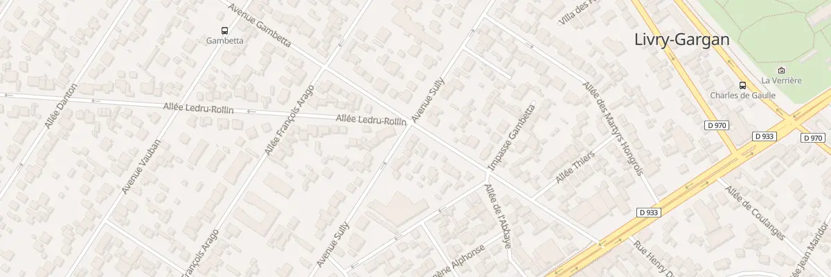 Plan du 31 Av Gambetta à Livry-Gargan
