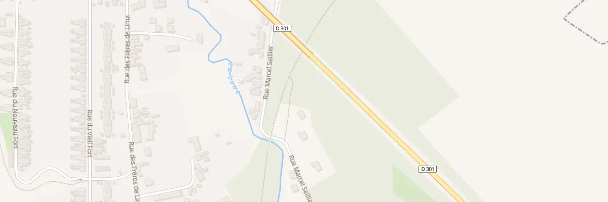 Plan du 39 Rue Marcel Seillier à Divion