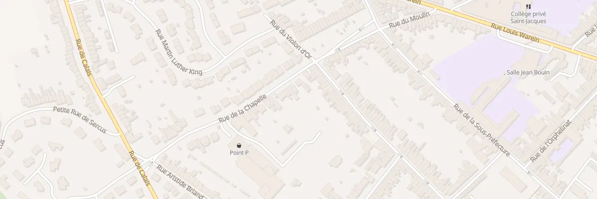 Plan du 29B Rue de la Chapelle à Hazebrouck