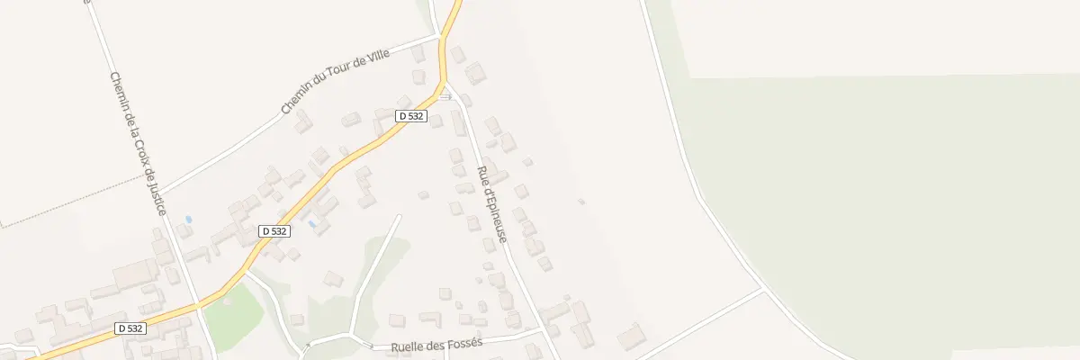 Plan du 8T Rue d’Epineuse à Maimbeville