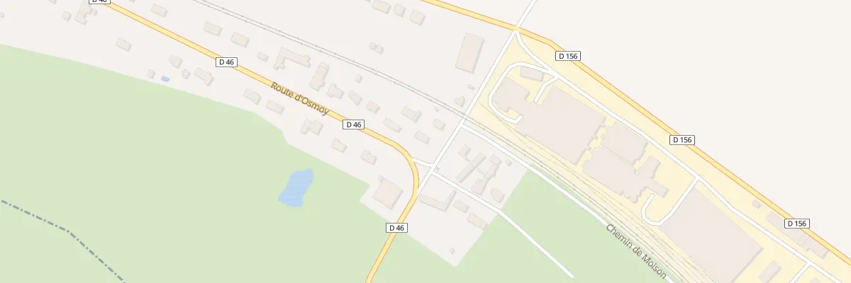 Plan du 9481 Miery à Moulins-sur-Yèvre