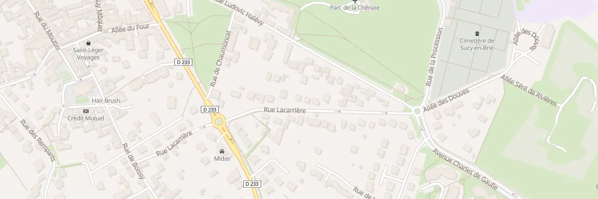 Plan du 19 Rue Lacarrière à Sucy-en-Brie