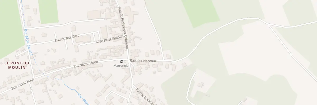 Plan du 7 Rue des Placeaux à Verneuil-en-Halatte
