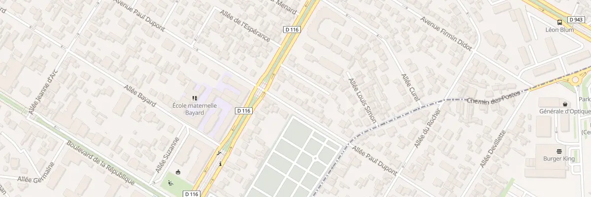 Plan du 83 Av Paul Dupont à Livry-Gargan