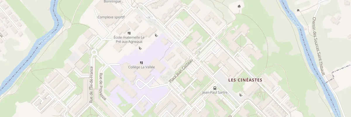 Plan du 13L Rue Jean Paul Sartre à Épinay-sous-Sénart