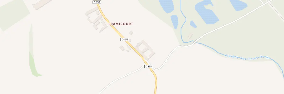 Plan du 5046 Framicourt à Fontaine-sous-Montdidier