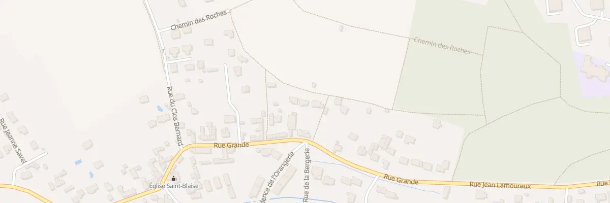 Plan du 235 Rue Grande à Saint-Fargeau-Ponthierry