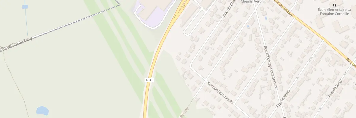 Plan du 30B Rue du Chemin Vert à Quincy-sous-Sénart