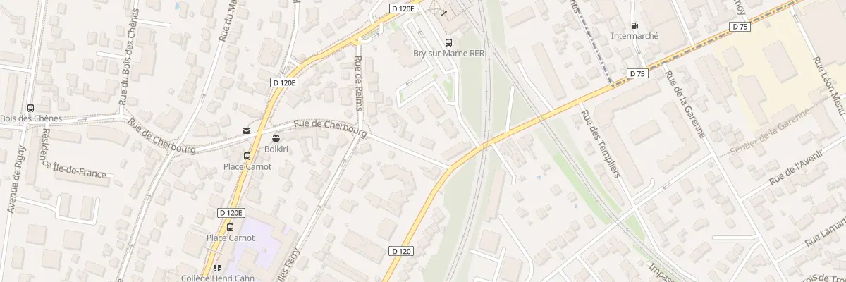 Plan du 29 Rue de Cherbourg à Bry-sur-Marne