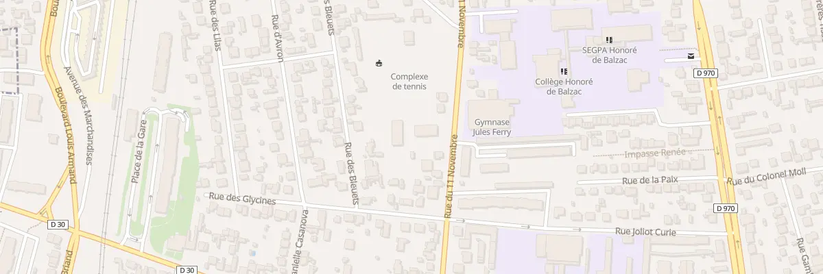 Plan du 25 Rue du Onze Novembre à Neuilly-sur-Marne