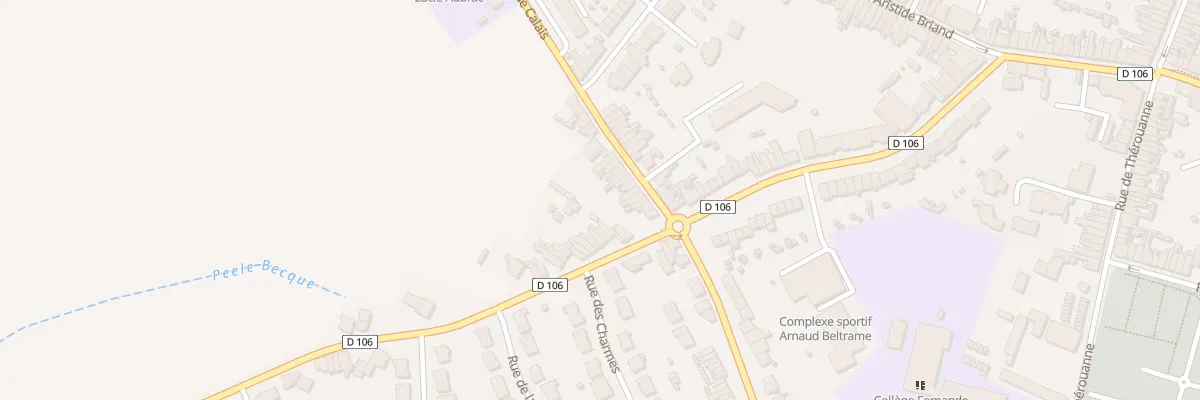 Plan du 139 Rue de Calais à Hazebrouck