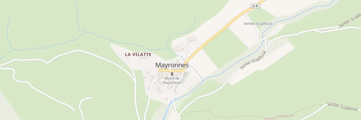 Plan du 5031 Le Village à Mayronnes