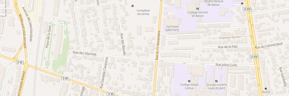 Plan du 15B Rue du Onze Novembre à Neuilly-sur-Marne
