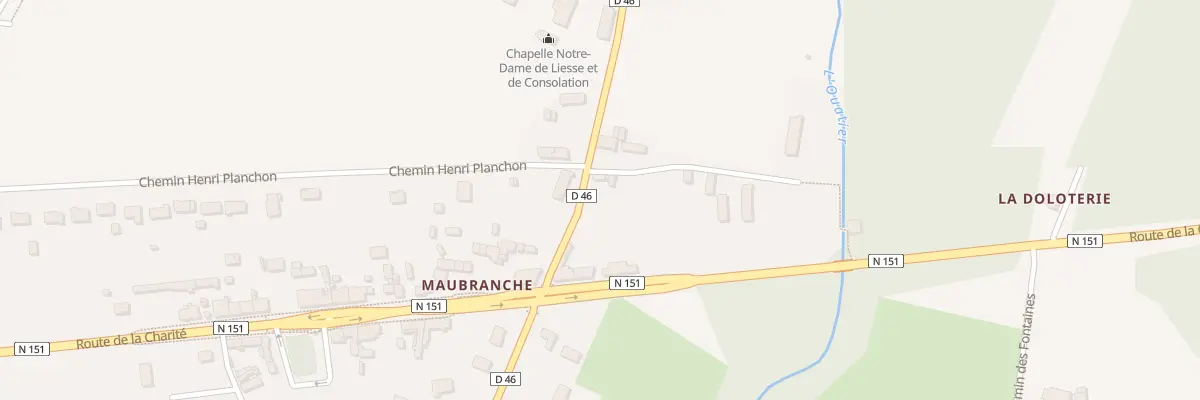Plan du 2 Av H de Chaumont Quitry à Moulins-sur-Yèvre