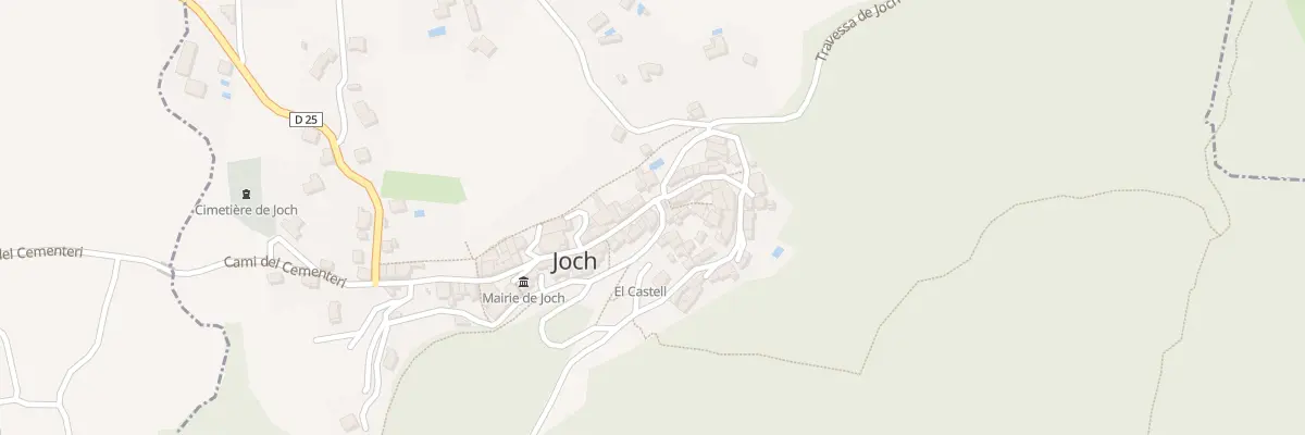Plan du 76 Le Village à Joch