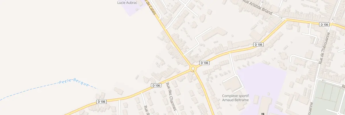 Plan du 141 Rue de Calais à Hazebrouck