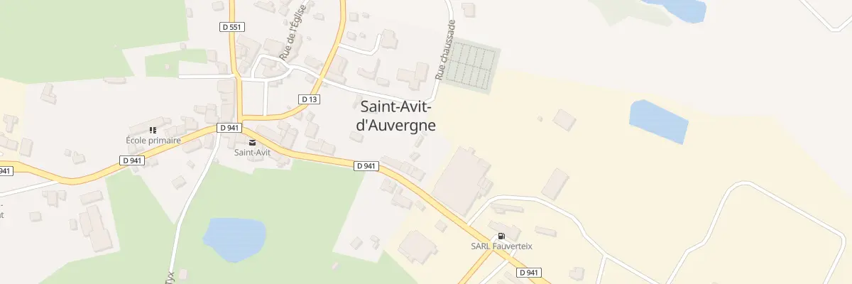 Plan du 5043 Le Bourg à Saint-Avit-d’Auvergne