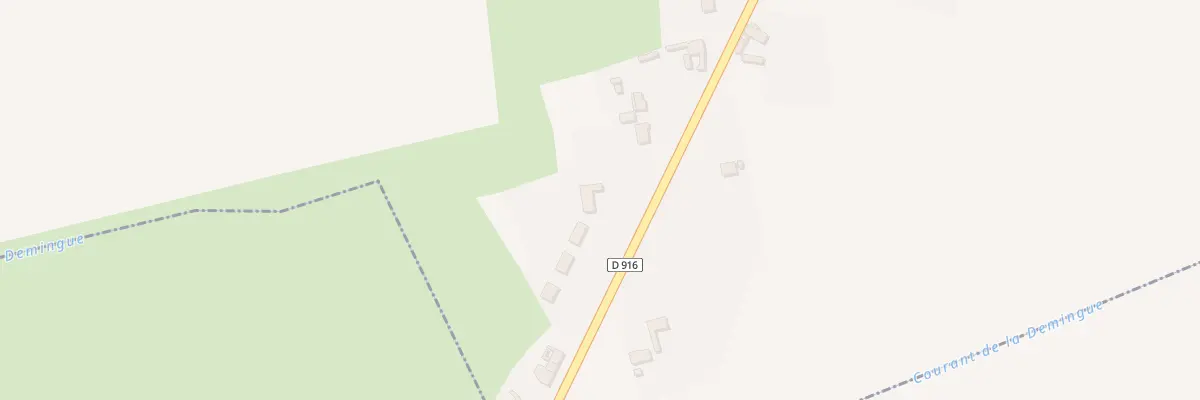 Plan du 1940 Rue de Busnes à Saint-Venant