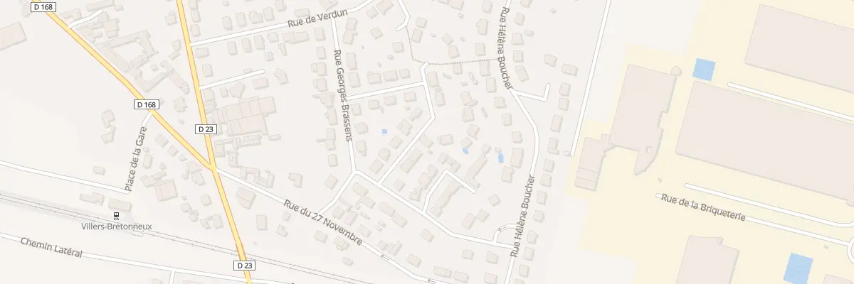 Plan du 6 Rue du Cailloix à Villers-Bretonneux