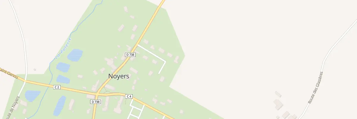 Plan du 9 Rue du Borneau à Noyers