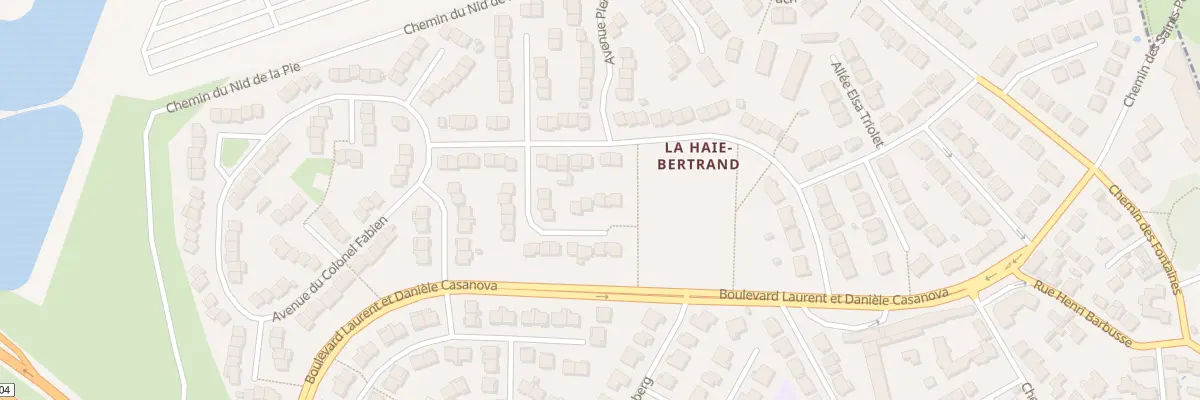 Plan du 11 All Voltaire à Villepinte