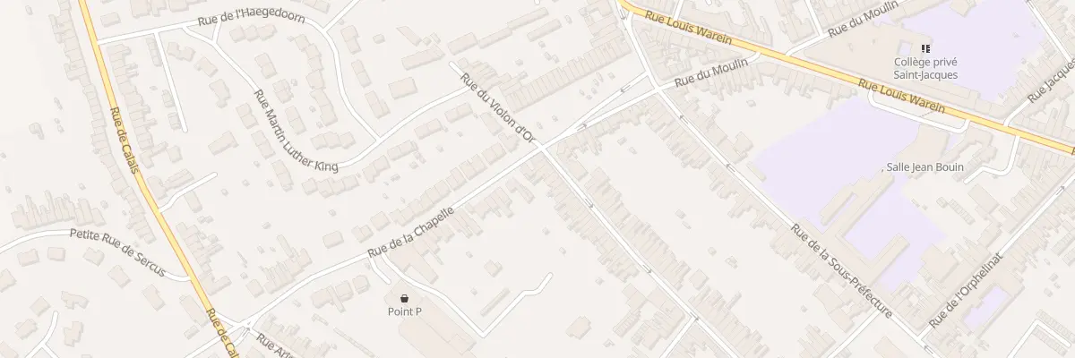 Plan du 167 Rue du Violon d’Or à Hazebrouck