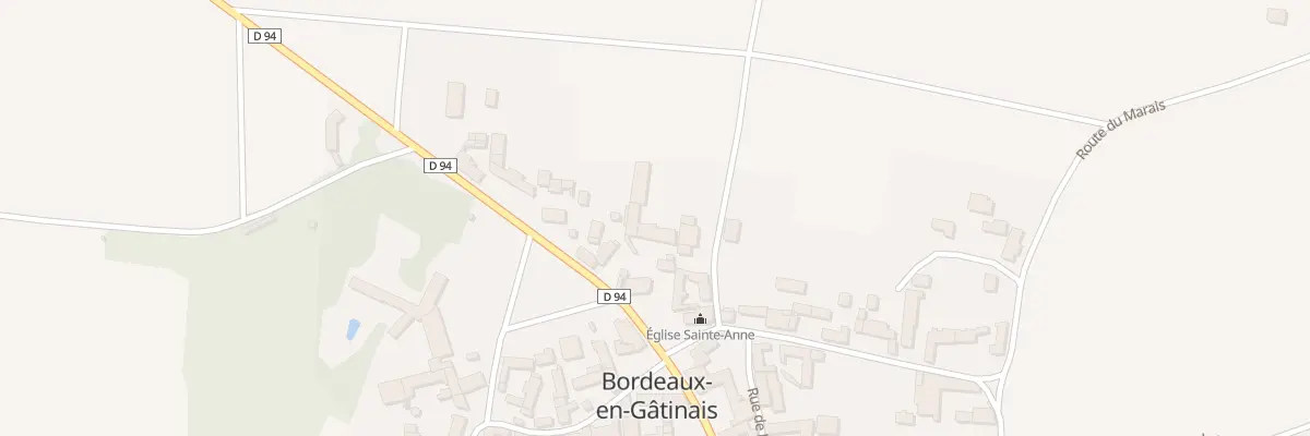 Plan du 19 Gr Grande Rue à Bordeaux-en-Gâtinais