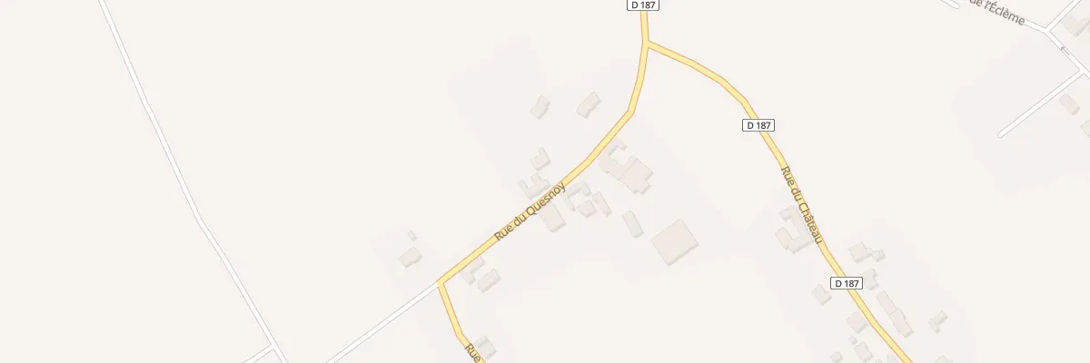 Plan du 154 Rue du Quesnoy l’Éclème à Busnes