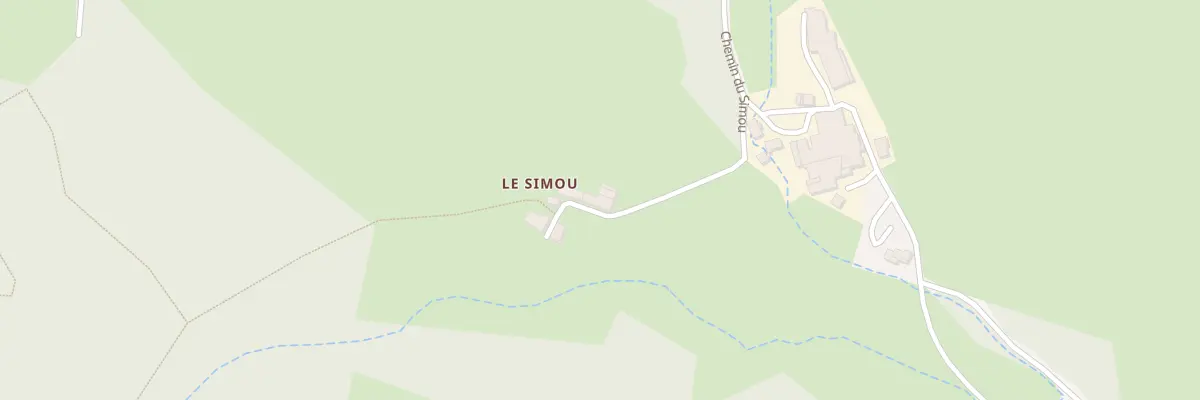 Plan du 5209 Le Simou à Albine