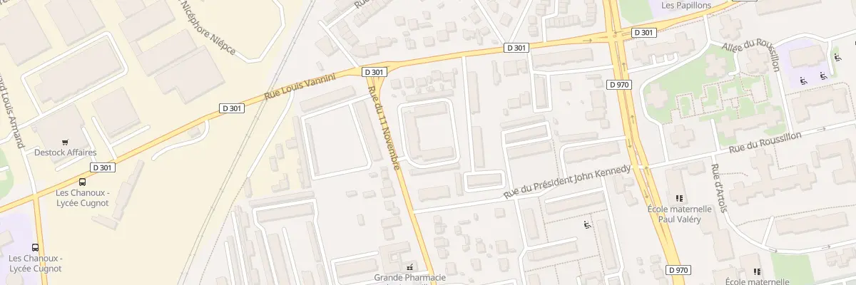 Plan du 100 Rue du Onze Novembre à Neuilly-sur-Marne