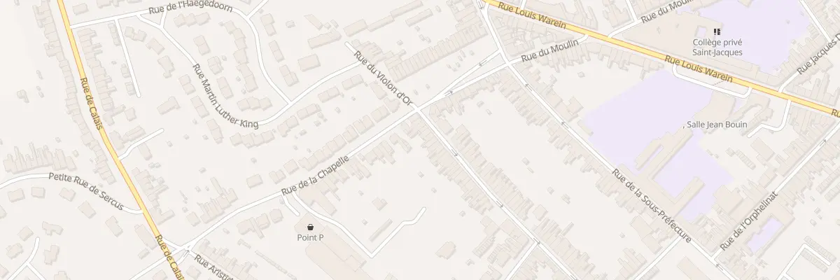 Plan du 163 Rue du Violon d’Or à Hazebrouck